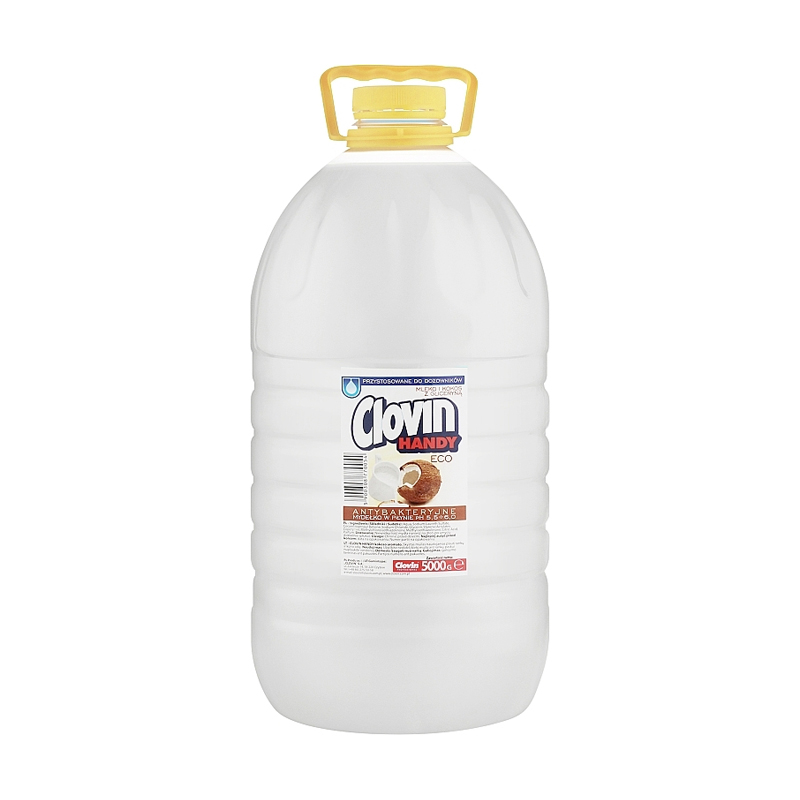 Рідке мило Clovin Handy Antibacterial Liquid Soap Milk &amp; Coconut Молоко та кокос, 5 л
